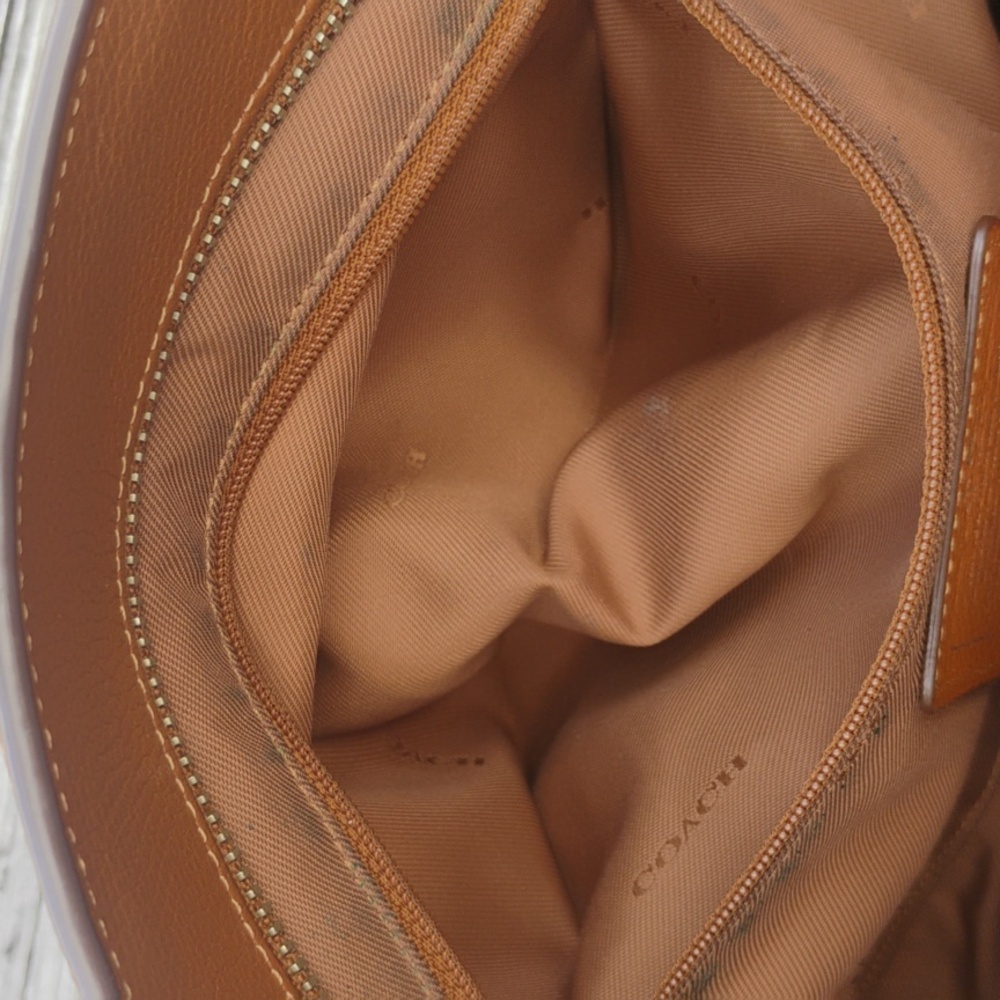 🍍Coach Sophia Tote In Tan/Brown Pebbled Leather - Picture 15 of 16